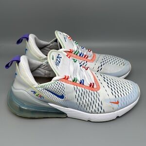 Nike Air‎ Max 270 Olympic Rings Running Shoes DC1997-100 Women's Sz 8.5 EU40